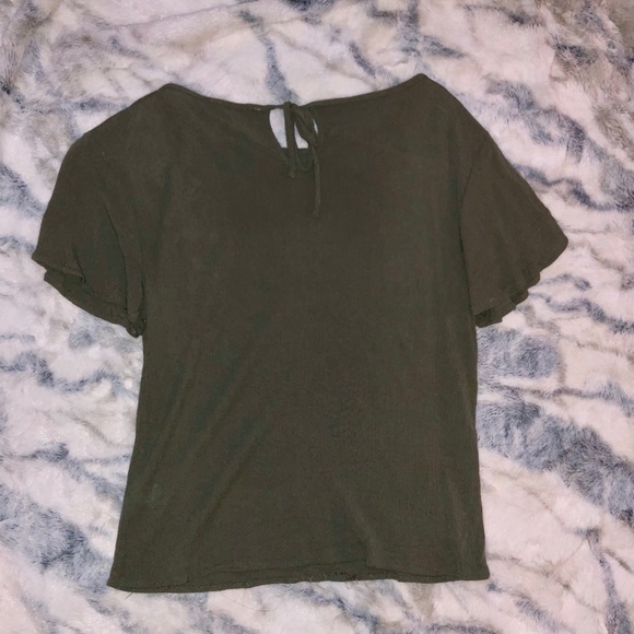 Green floral shirt - Picture 4 of 4